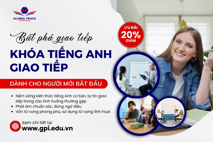 Khóa Học Tiếng Anh Giao Tiếp Dành Cho Người Mới Bắt đầu